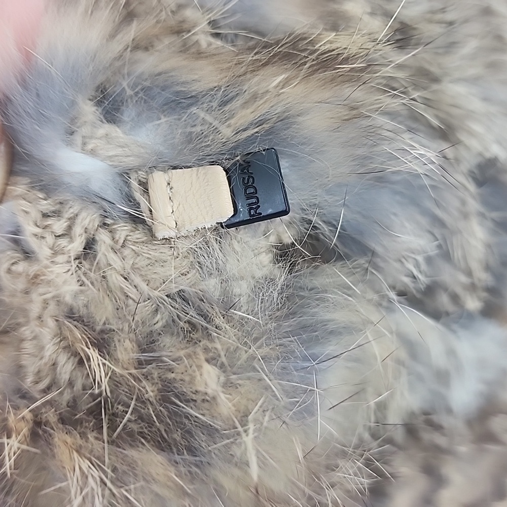 Rudsak Rabbit Fur vest - Picture 9 of 9